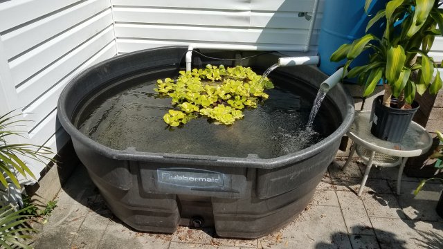 repair plastic stock tank cracked rubbermaid